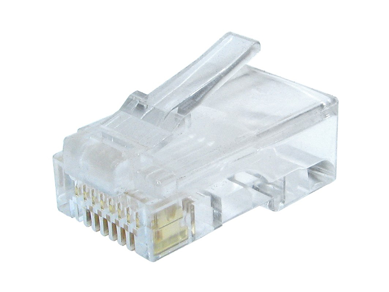 

Коннектор Gembird RJ45 3-fork LC-8P8C-001 - 100шт, Прозрачный, LC-8P8C-001