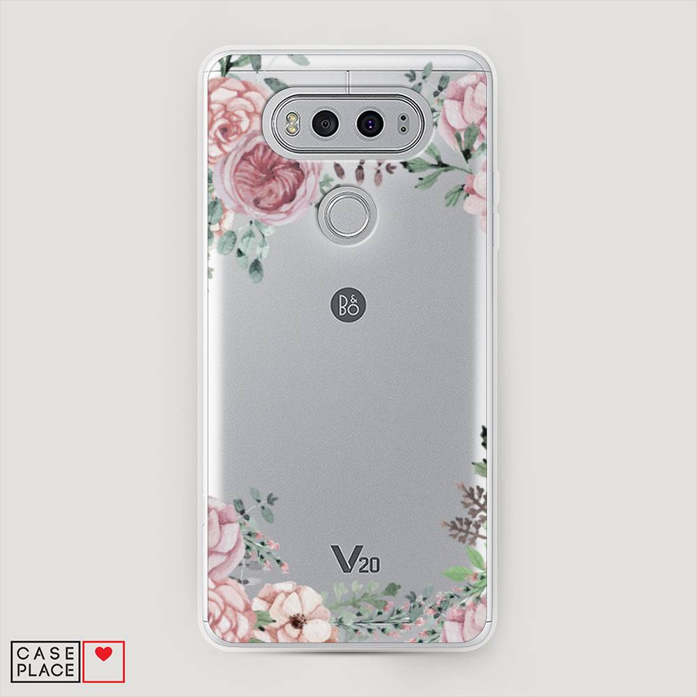 

Чехол Awog "Нежные розы акварель" для LG V20, 83350-8