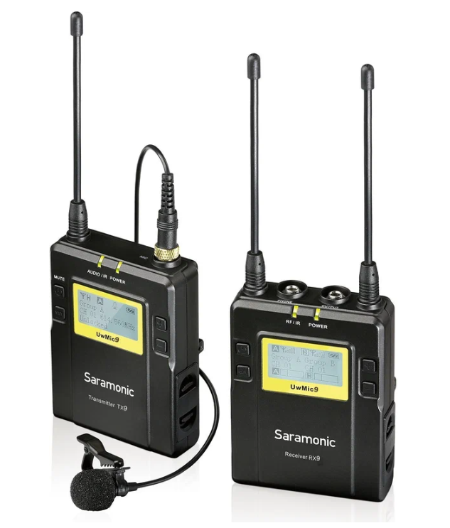 

Радиосистема Saramonic UwMic9 TX9+RX9, UwMic9 TX9+RX9