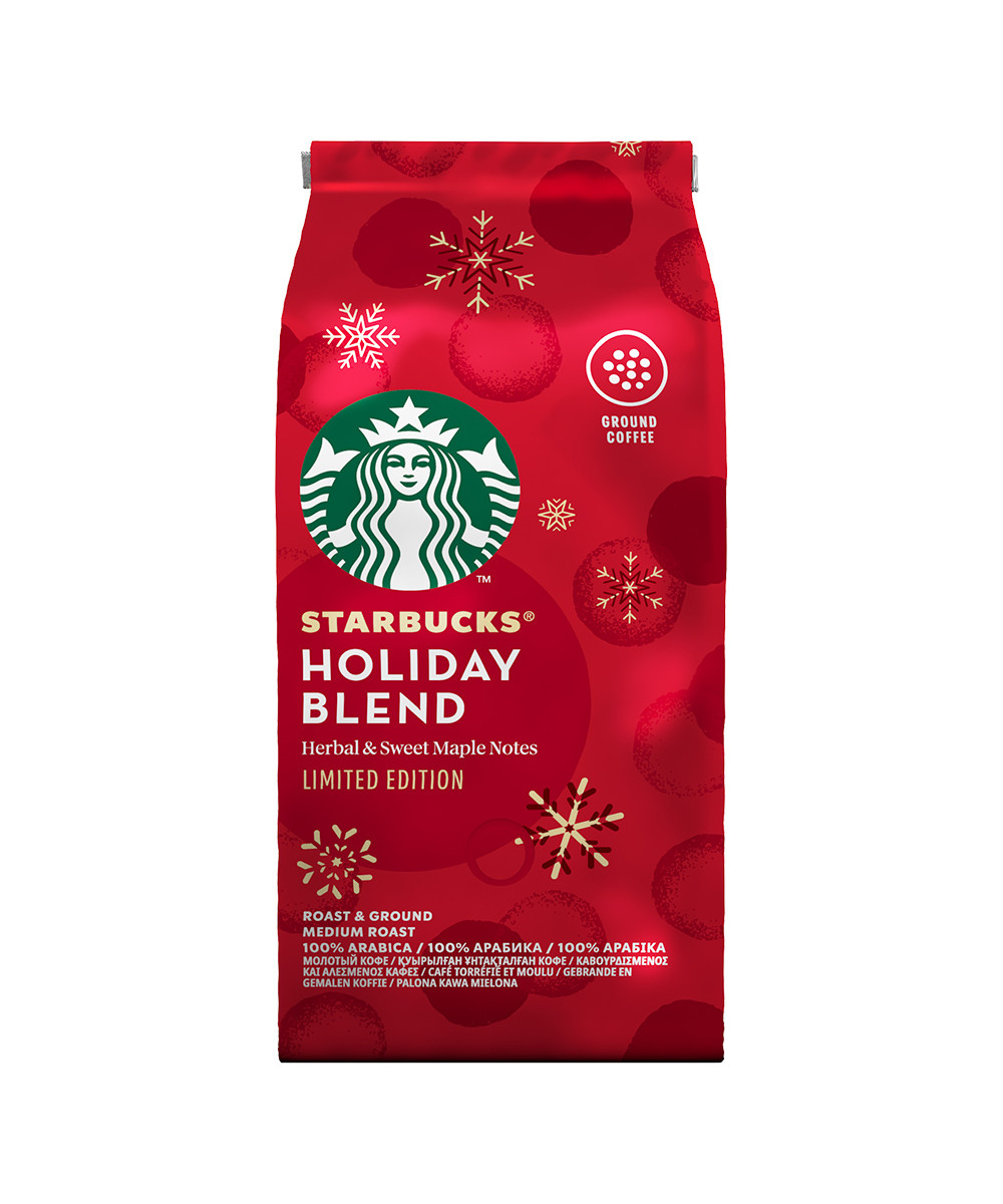 Кофе Starbucks Holiday Blend молотый 190 г