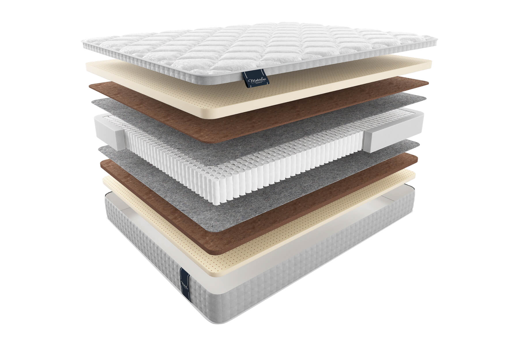 

Матрас MaterLux Impero Medium 90X190, Белый, IMPERO MEDIUM
