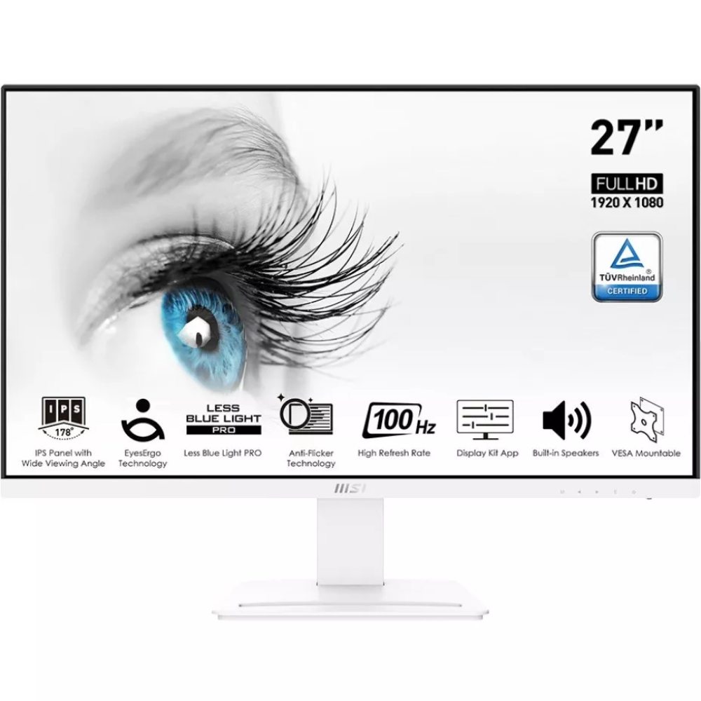 

27" Монитор MSI MP273AW белый 100Hz 1920x1080 IPS, MP273AW