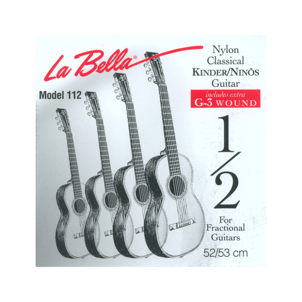 

Струны La Bella FG112 нейлон для классической гитары 1/2