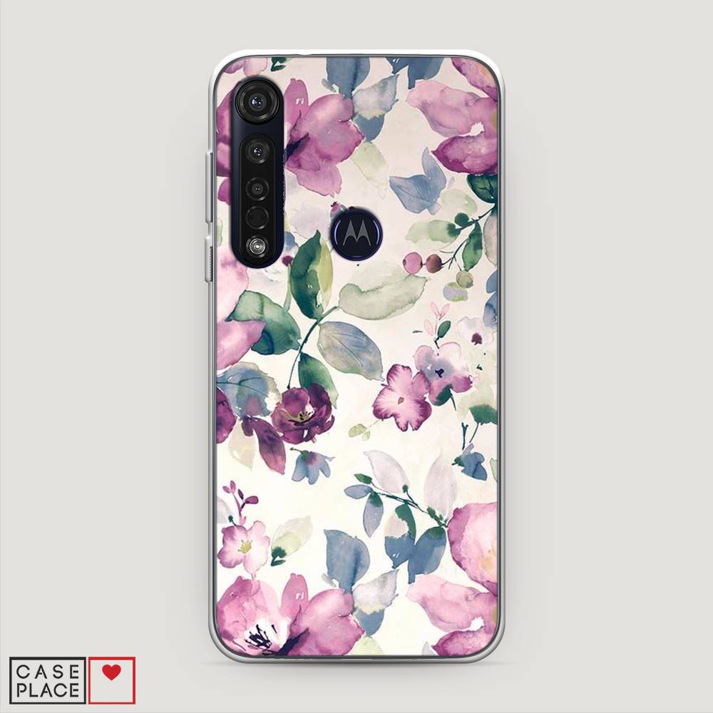 

Чехол Awog "Акварельная нежность" для Motorola Moto G8 Plus, 241450-8