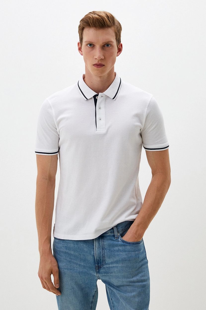 

Футболка мужская Baon B7023024 белая L, Белый, B7023024