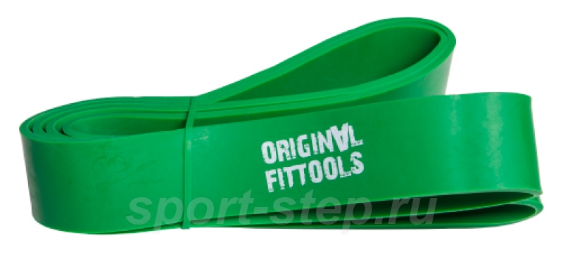 фото Originalfittools эспандер ленточный с логотипом ft-ex-208-44, 1 шт, цвет: зеленый original fit.tools