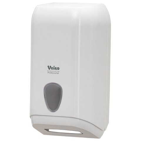 фото Диспенсер для туалетной бумаги листовой veiro professional (t3) "l-one", белый, a620kk1ns