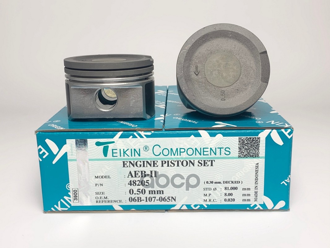 

Поршень без колец TEIKIN 0.50 Vw Arx D81.0+0.50