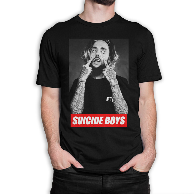 фото Футболка мужская dream shirts suicide boys - suicideboys 10006592 черная s