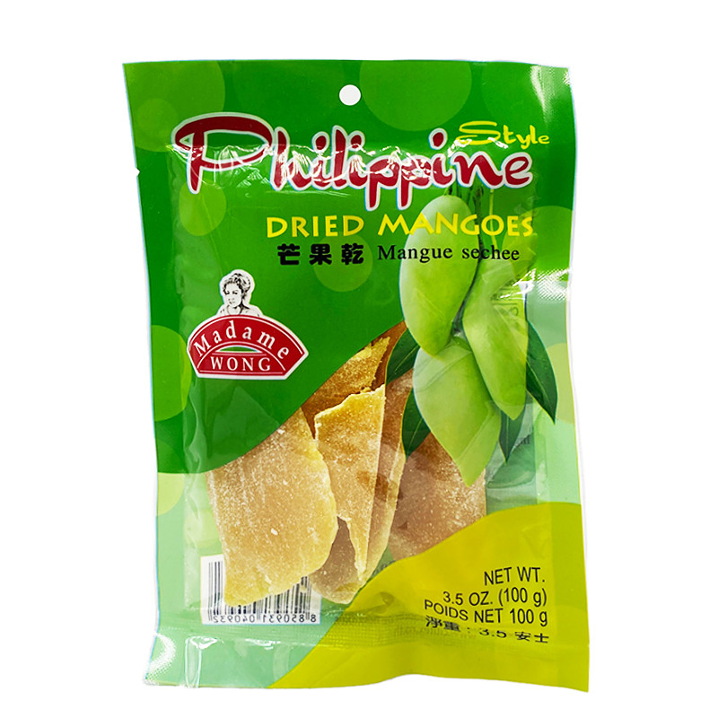 

Манго сушеное MADAME WONG (2 шт. по 100 г), Таиланд