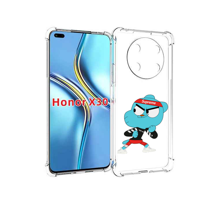 

Чехол MyPads Модный-Гамбол для Honor X30 / Magic4 Lite 5G, Прозрачный, Tocco