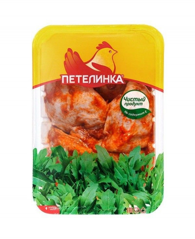 Бедро куриное Особое Барбекю Петелинка охлажденное 1,6 кг