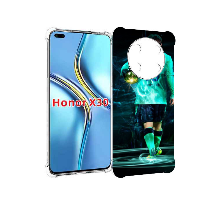 

Чехол MyPads Месси мужской для Honor X30 / Magic4 Lite 5G, Прозрачный, Tocco