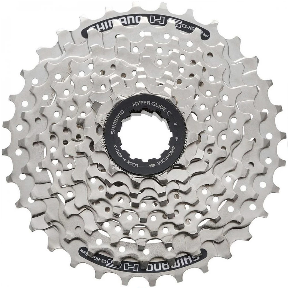 

Кассета 8 скоростей ECSHG418134 ACERA 8х11-34 IG/HG серебристая инд. уп. SHIMANO