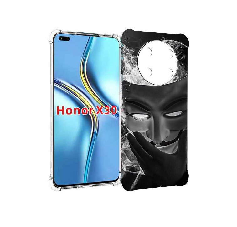 

Чехол MyPads Маска для Honor X30 / Magic4 Lite 5G, Прозрачный, Tocco