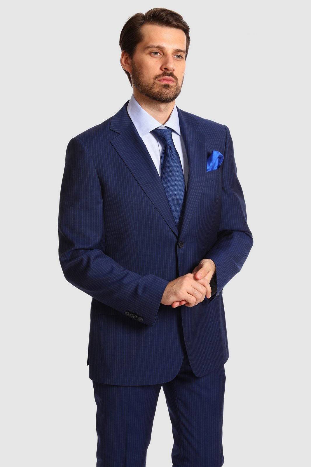 

Пиджак мужской Kanzler 20S-SBB1/PR/BL12/N/1 синие 50-52/176, 20S-SBB1/PR/BL12/N/1