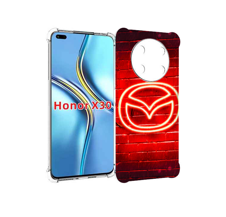 

Чехол MyPads Мазда для Honor X30 / Magic4 Lite 5G, Прозрачный, Tocco