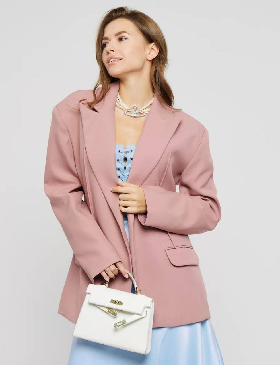 

Жакет женский ONE&CRAFT OCJACK розовый 46 RU, OCJACK