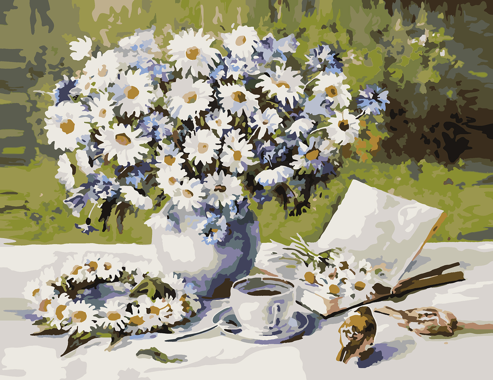 

Картина по номерам Красиво Красим Ромашковое настроение, 50 х 60 см, Ромашковое настроение