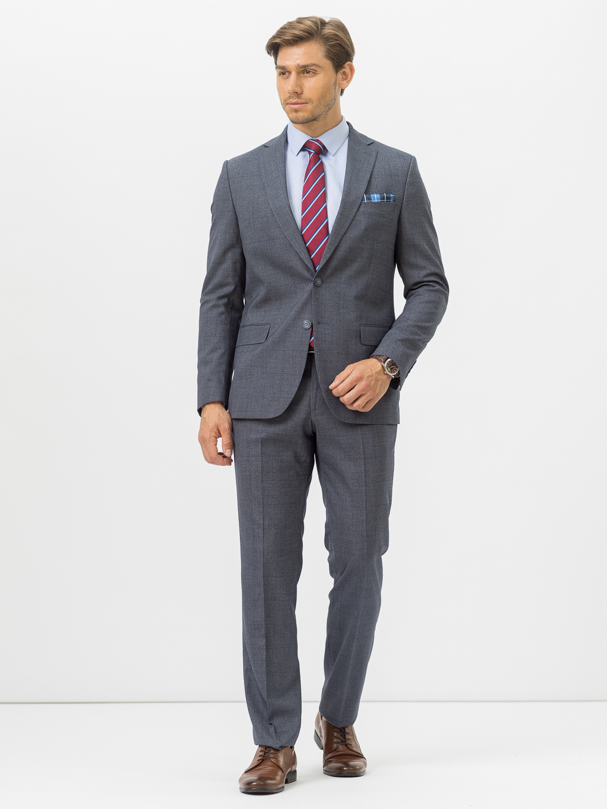 Костюм мужской Marc De Cler Ks 2190 24527 синий 48/188