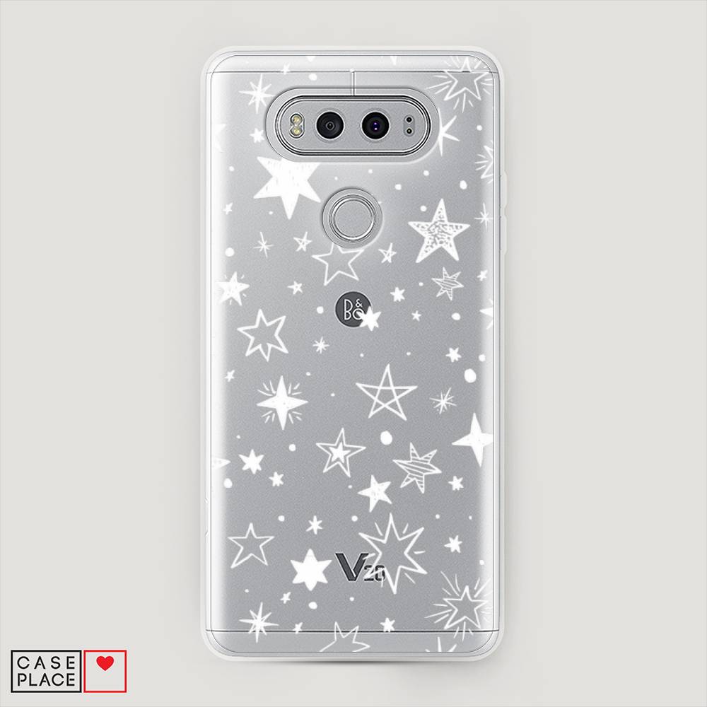 

Чехол Awog "Звездочки графика белая" для LG V20, 83350-7