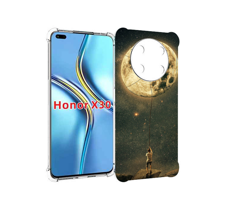 

Чехол MyPads Луна-светит для Honor X30 / Magic4 Lite 5G, Прозрачный, Tocco