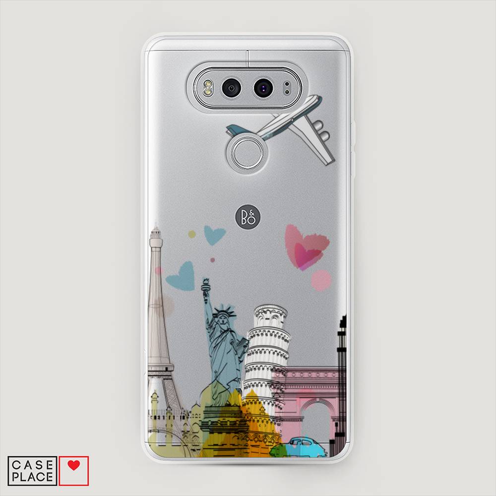

Чехол Awog "Самолет путешествий" для LG V20, 83350-10