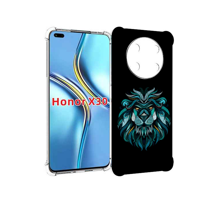

Чехол MyPads Лев-красивый-зеленый для Honor X30 / Magic4 Lite 5G, Прозрачный, Tocco