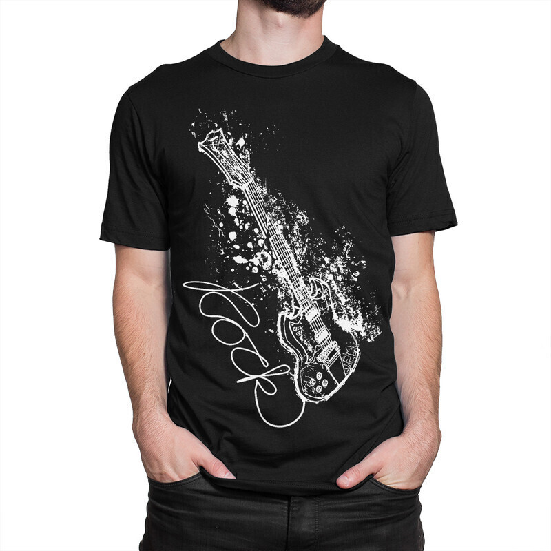 

Футболка мужская Dream Shirts Рок Гитара 10006462 черная S, Рок Гитара 10006462