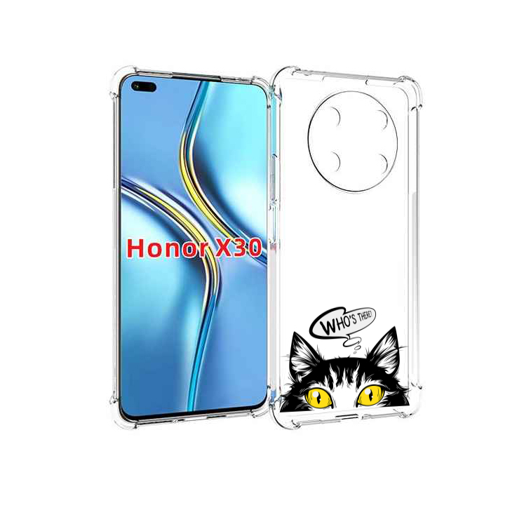 

Чехол MyPads Кто-тут-есть для Honor X30 / Magic4 Lite 5G, Прозрачный, Tocco