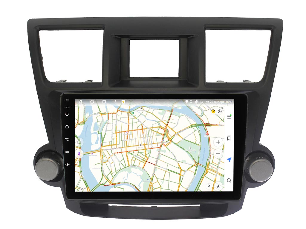 

Штатная магнитола Vaycar 10VP4 для TOYOTA Highlander 2008-2013, Vaycar 10VP4