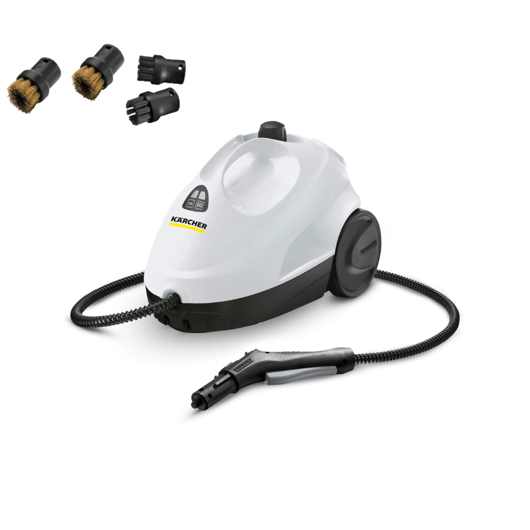

Пароочиститель Karcher SC 2 EasyFix белый, SC 2 EasyFix+4 насадки IVAHAVI