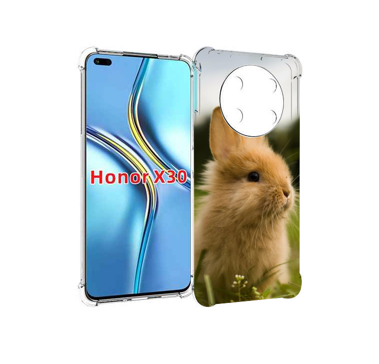 

Чехол MyPads Кролик для Honor X30 / Magic4 Lite 5G, Прозрачный, Tocco