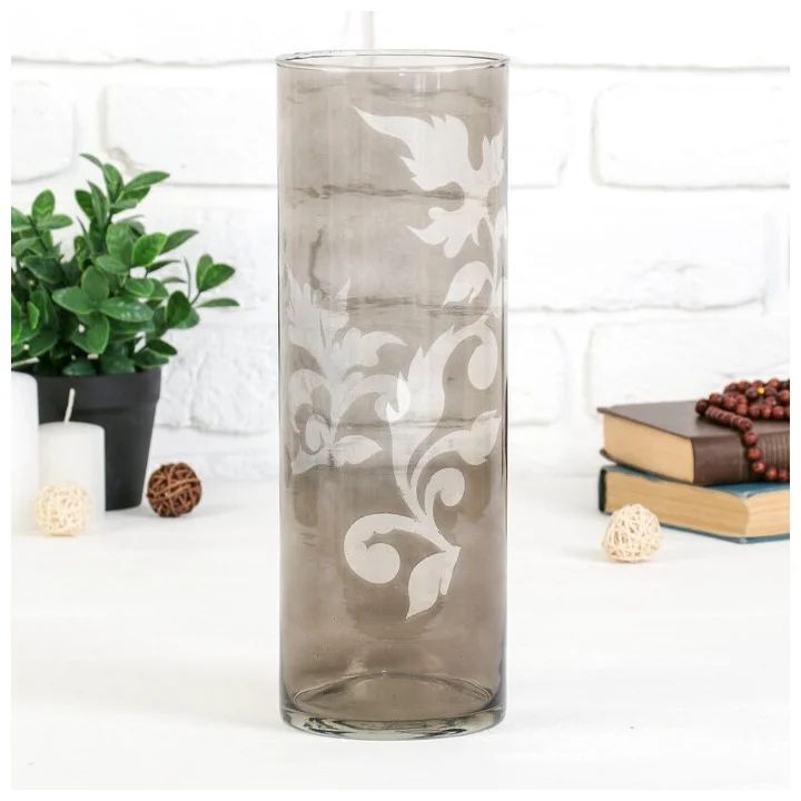 

Ваза "Семптарос-дымка"трубка 107 30см