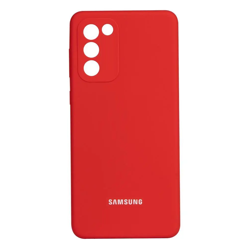 

Чехол накладка для Samsung Galaxy A03S Silicone Cover (Красный)