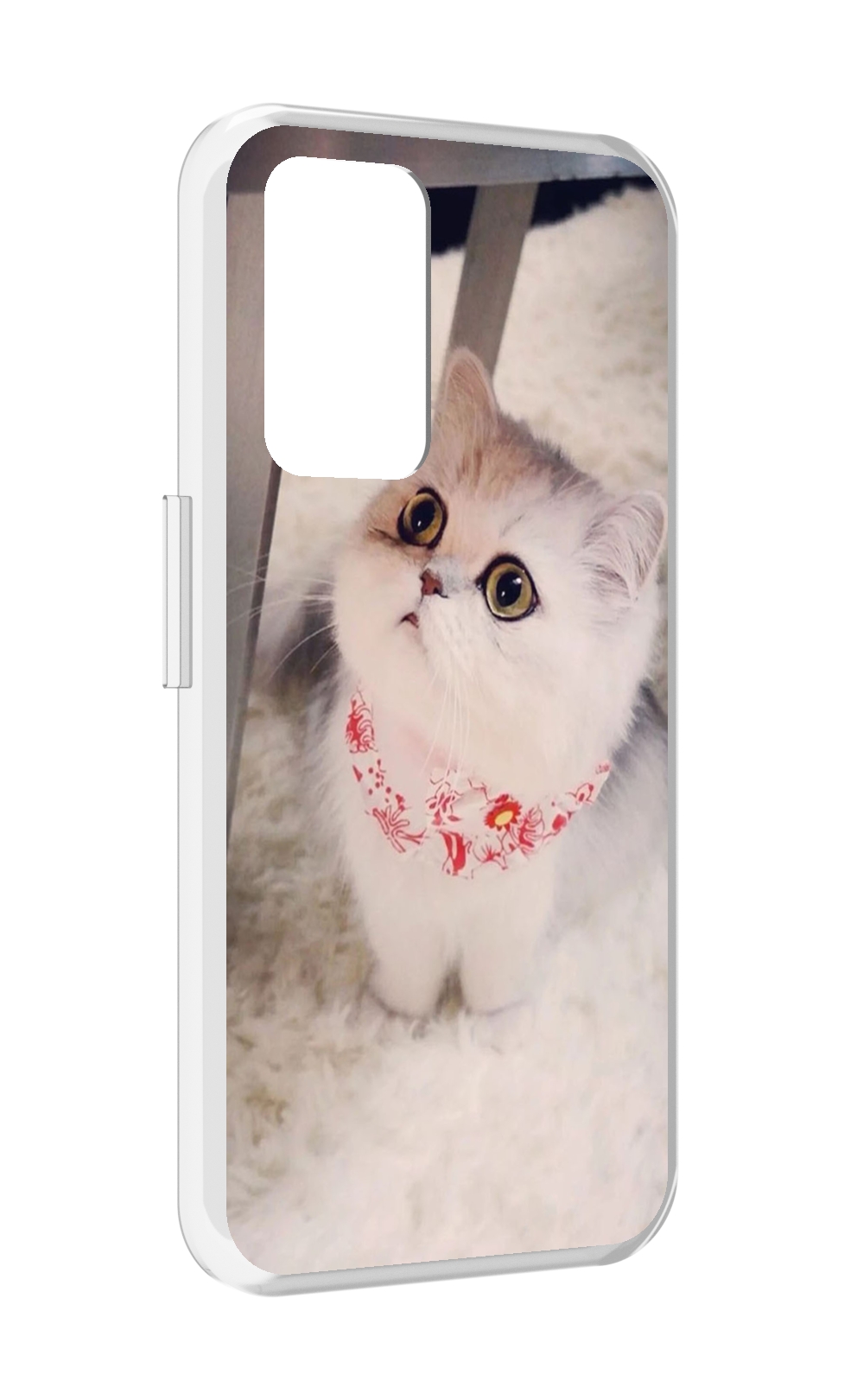 

Чехол MyPads Котеночек женский для Realme GT Neo3T, Прозрачный, Tocco