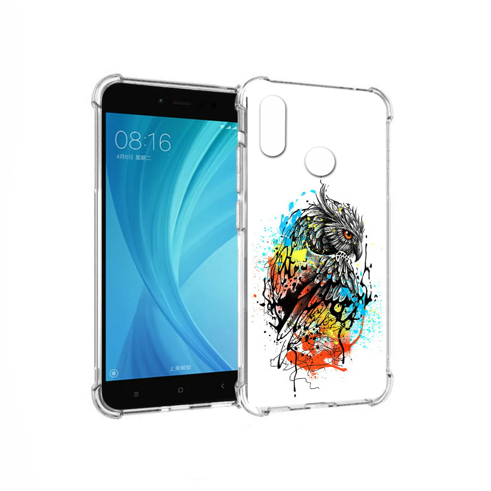 

Чехол MyPads Tocco для Xiaomi Redmi Note 5 Творческая сова (PT113434.311.170), Прозрачный, Tocco
