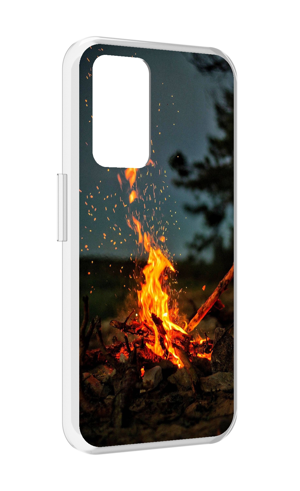 

Чехол MyPads Костер-ночное-небо для Realme GT Neo3T, Прозрачный, Tocco