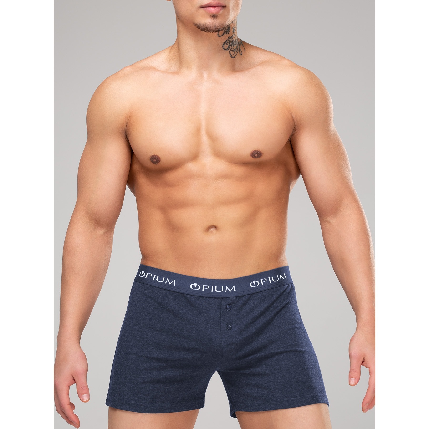 

Трусы мужские Opium R31 синие L, Синий, R31