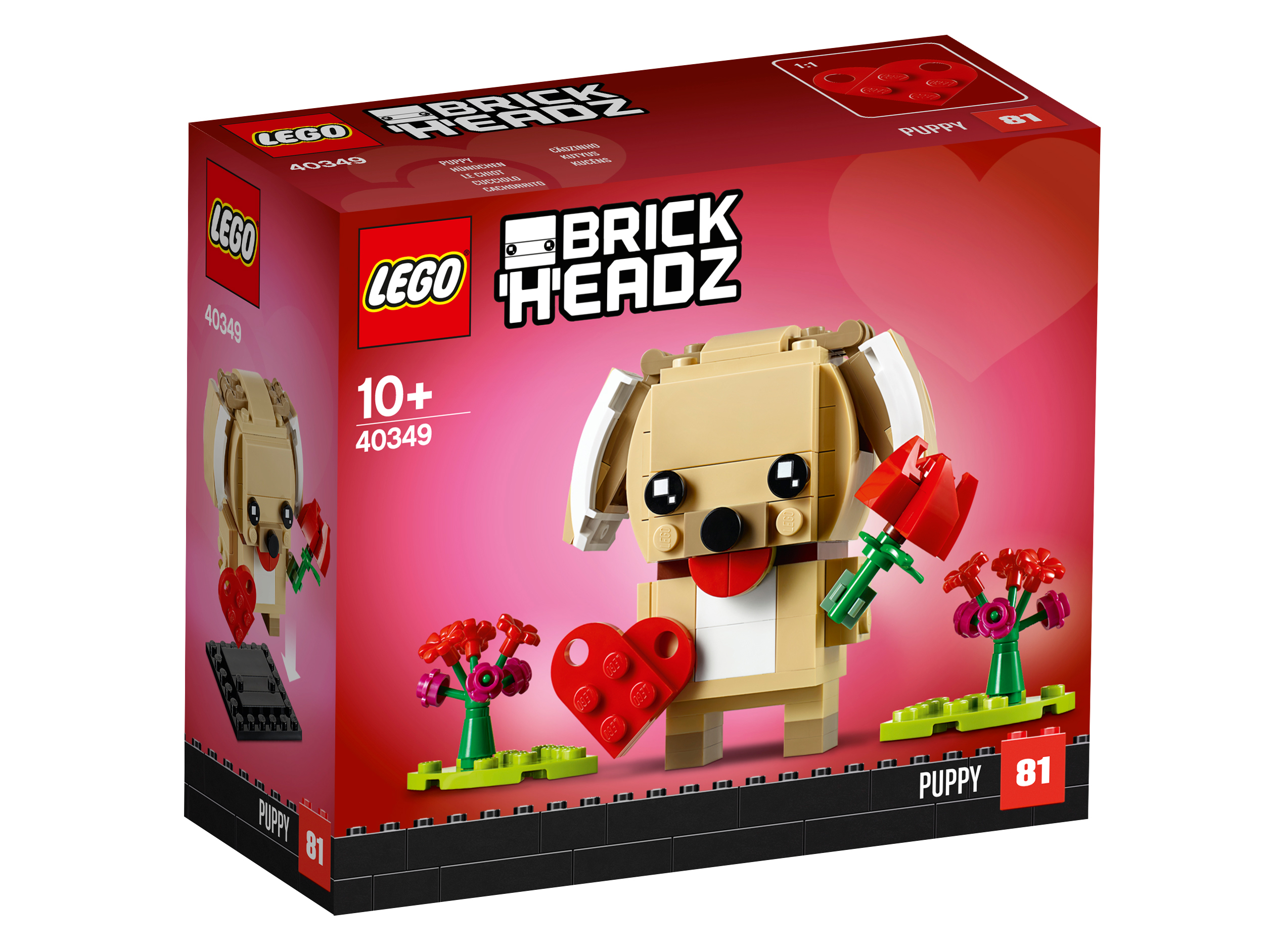 

Конструктор LEGO BrickHeadz "Щенок на День Св. Валентина" 147 дет. 40349, Щенок на День Св. Валентина