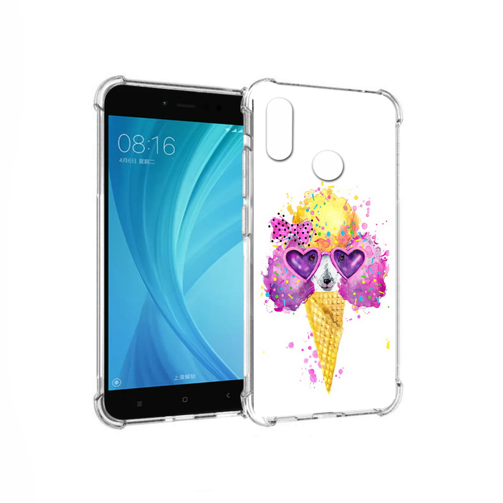 

Чехол MyPads Tocco для Xiaomi Redmi Note 5 Рожок (PT113434.311.146), Прозрачный, Tocco