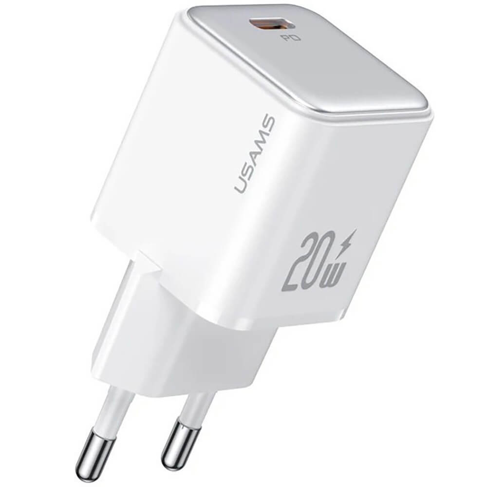 

Зарядное устройство Usams CC183 PD20W Type-C - Lightning (YXXLOGTC03) белый, CC183 PD20W