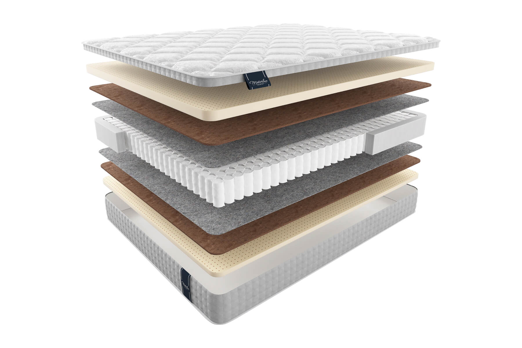 

Матрас MaterLux Grosseto 90X190, Серый, GROSSETO