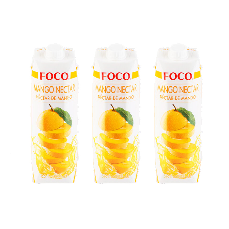 

Нектар FOCO манго (3 шт. по 1 л)