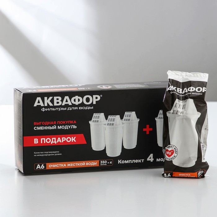 

Картридж сменный «аквафор а-6», 4 шт