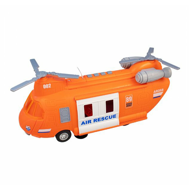 

Вертолет инерционный Qunxing Toys, Оранжевый