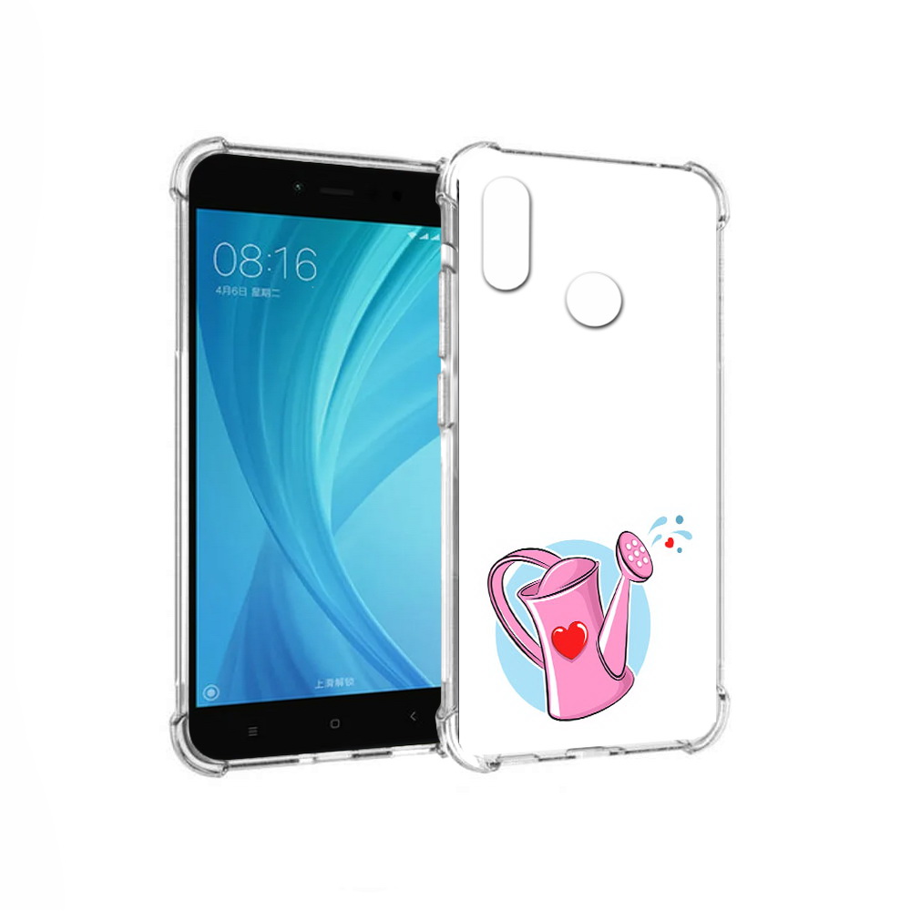 

Чехол MyPads Tocco для Xiaomi Redmi Note 5 Лейка любви 14 февраля (PT113434.311.103), Прозрачный, Tocco