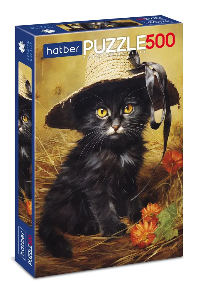 

Пазлы Hatber Premium Маленький КОТэлло 085931, 500 деталей, Маленький КОТэлло