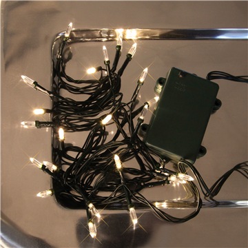 фото Гирлянда светодиодная star trading chasey, длина 1,8 м, 24 led лампы, с таймером