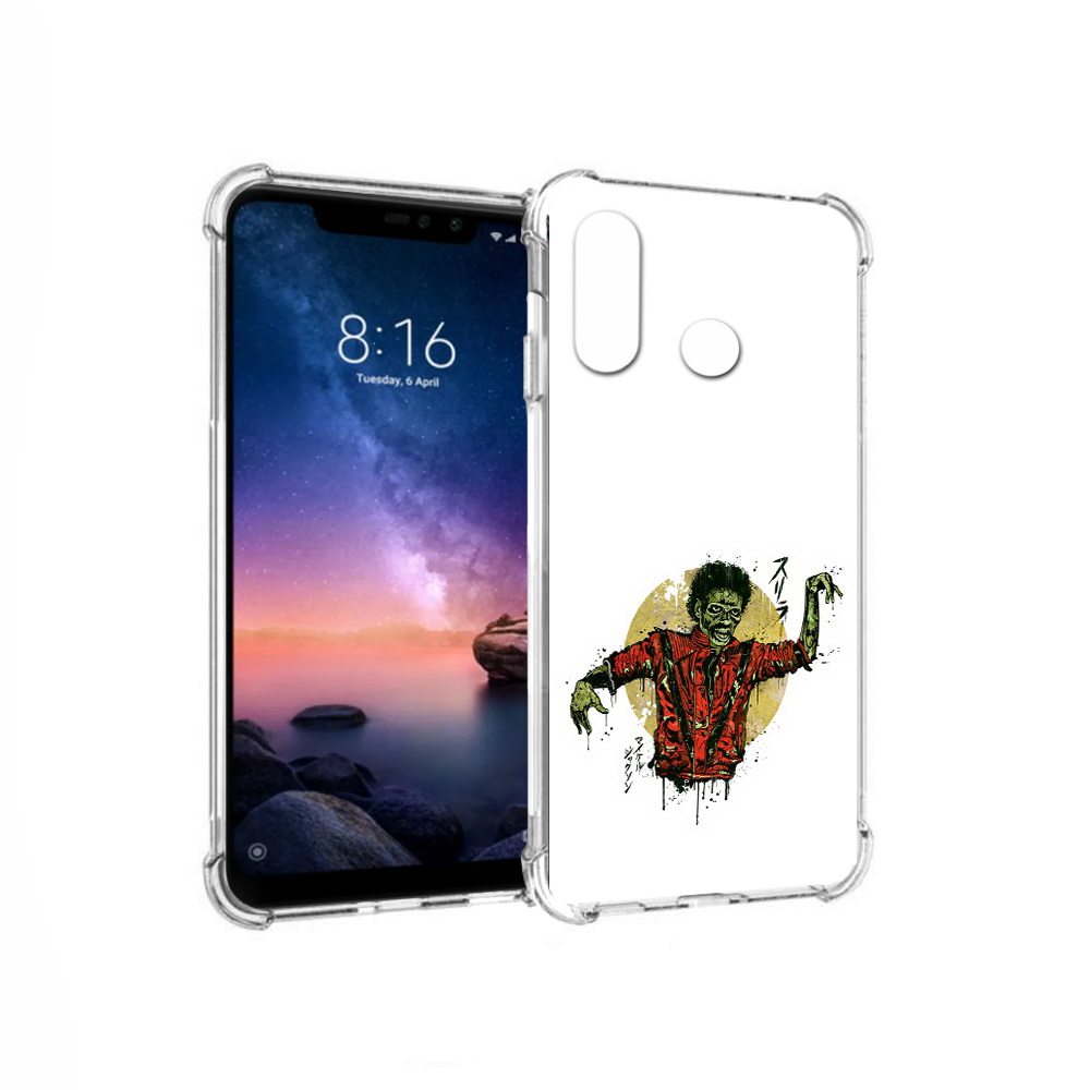 

Чехол MyPads Tocco для Xiaomi Redmi Note 6 Зомби (PT118671.310.89), Прозрачный, Tocco